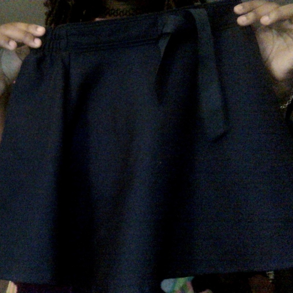 black school skirt